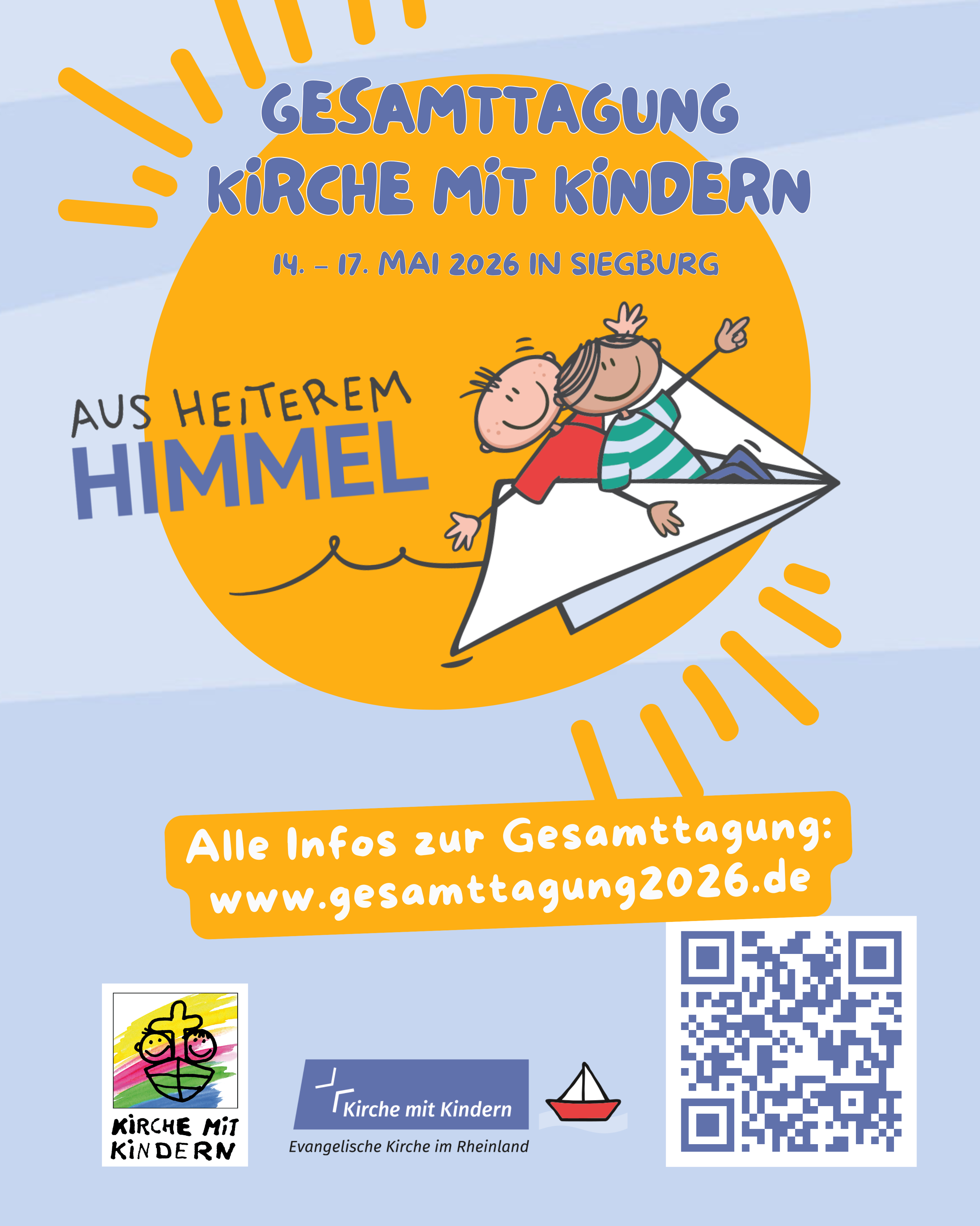 Grafik Einladung Gesamttagung Kirche mit Kindern